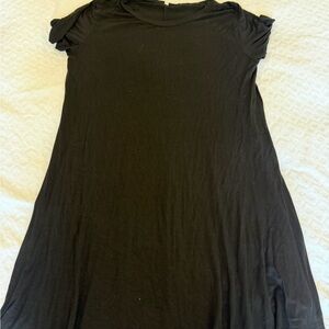 Black Short Sleeve Dress